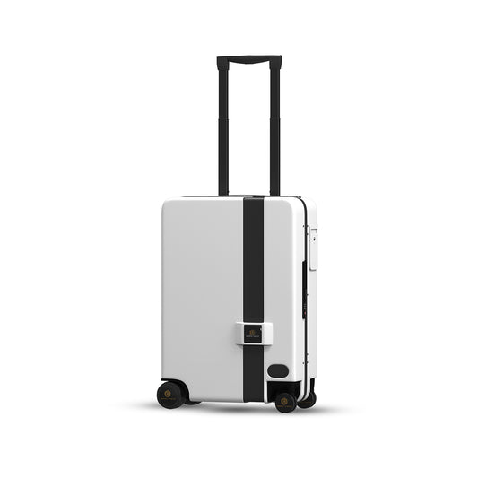 Follow Me Luggage - White