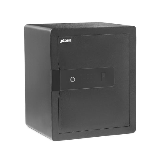 Ozone 45 Litres Wi-Fi Safe Locker for Home & Office Fingerprint Lock, 3-in-1 Unlocking (OzoLife App, Fingerprint & Password), Size: 450H x 380W x 320D mm, Weight: 18kg, 2-Year Warranty