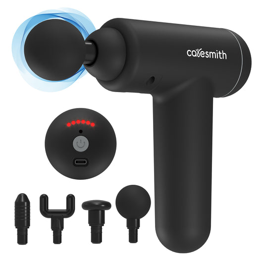 Caresmith Charge Boost Massage Gun | Deep Tissue Body Massager for Pain Relief | Suitable for Men & Women
