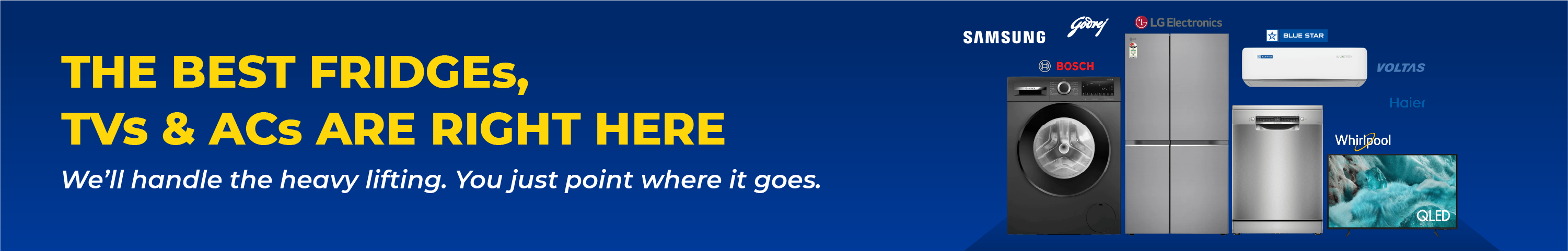 Epik Home Appliances Banner