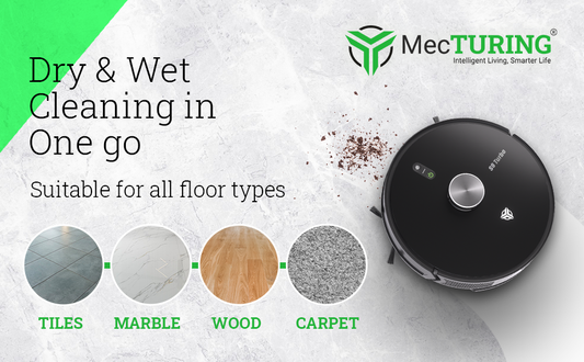 Mecturing Laseron S9 Turbo Robot Floor Cleaner