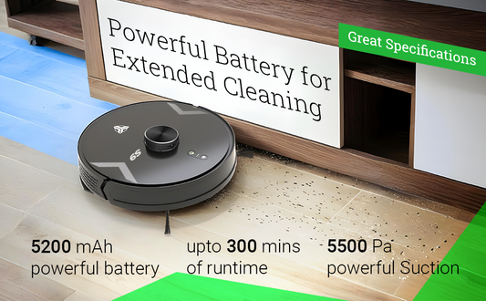 Mecturing Laseron S9 Pro Plus Adc Robotic Vacuum Cleaner