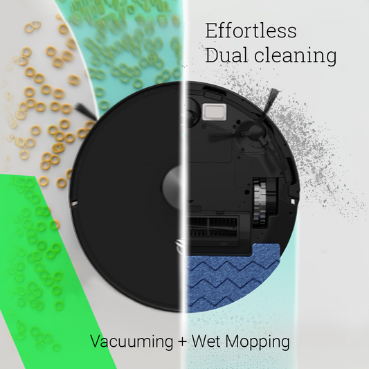Mecturing Laseron S9 Pro Plus Adc Robotic Vacuum Cleaner