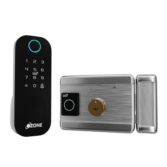 Double-Sided Fingerprint Rim Lock