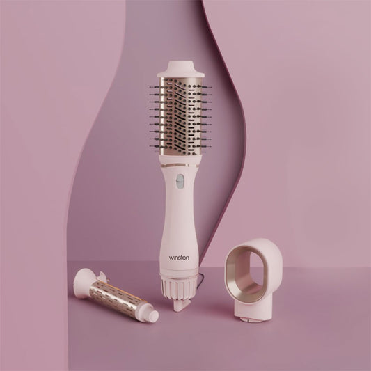 3 in 1 Hair Blow Brush - Pink