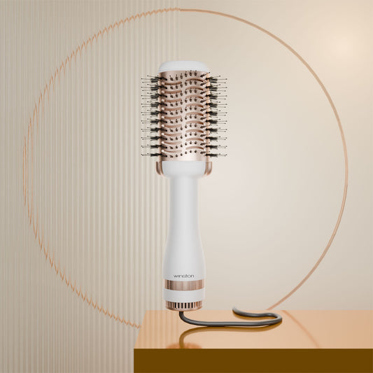Hair Blow Brush - White